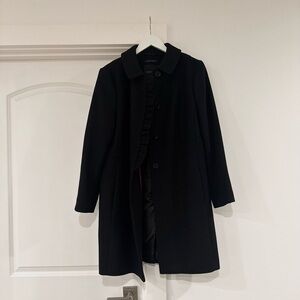 Talbots Black Pea Coat